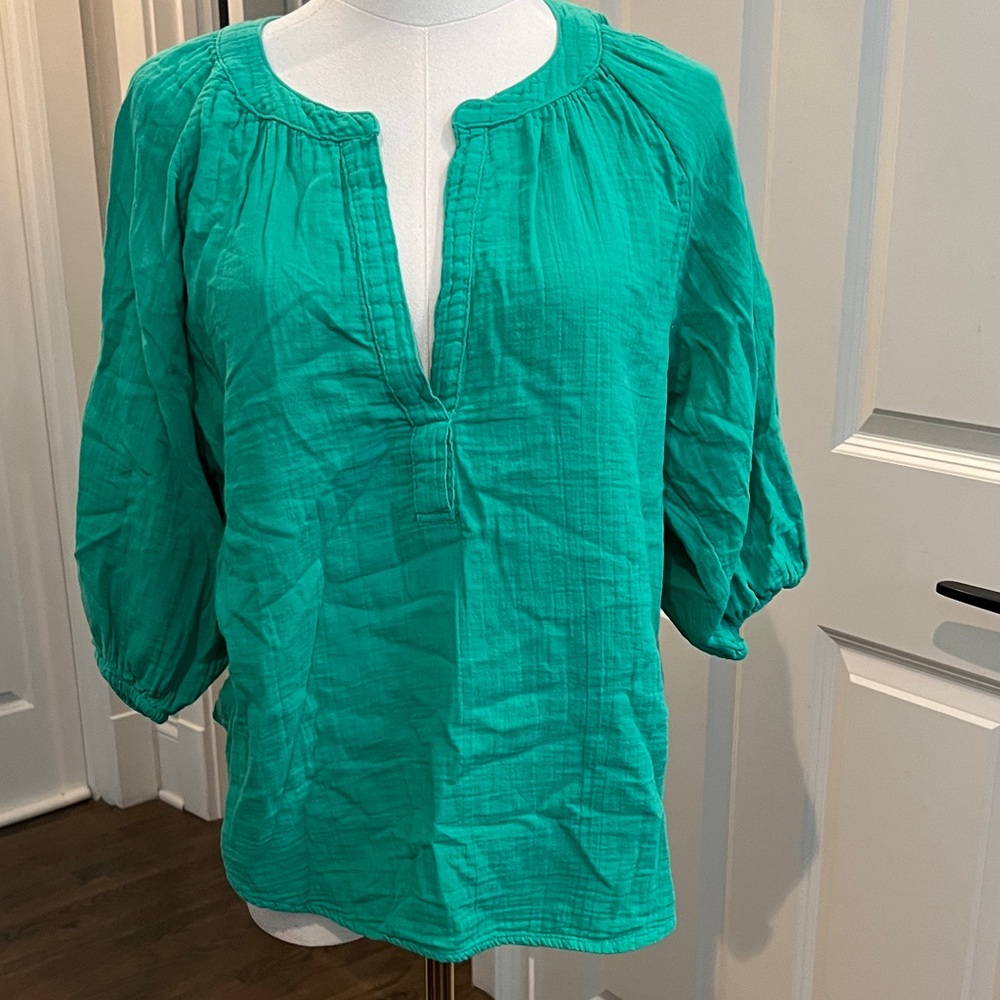 Dylan Teal Women's Blouse